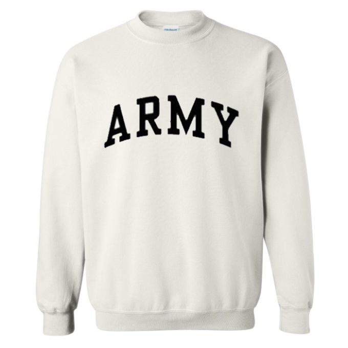 Army Crewneck Sweatshirt