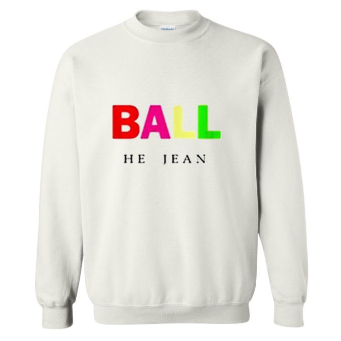 Ball He Jean Crewneck Sweatshirt