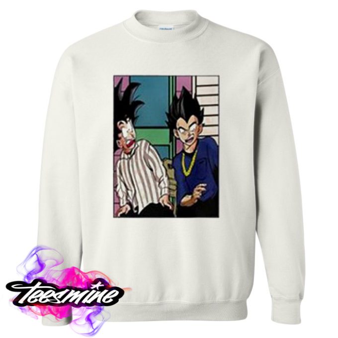 Goku And Vegeta Dragon Ball Crewneck Sweatshirt