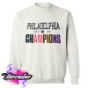 Philadelphia City of Champions Crewneck Sweatshirt