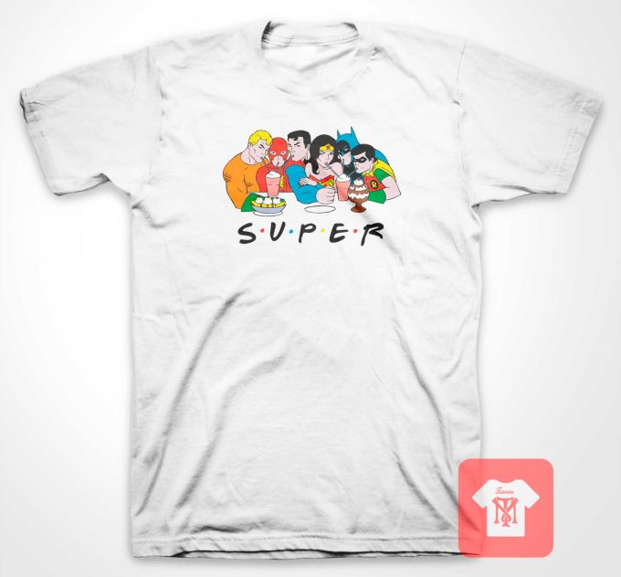 Super Friends Heroes T Shirt
