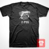 2 Pug Parody T Shirt