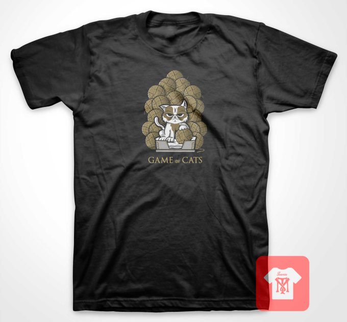 Game Of Cats Parody T Shirt