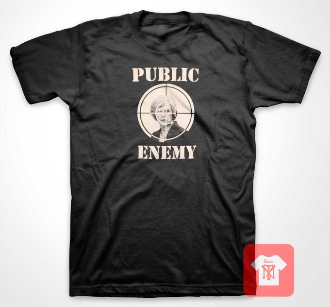 Public Enemy Theresa May T Shirt