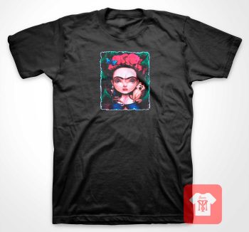 Frida Changito Kahlo T Shirt