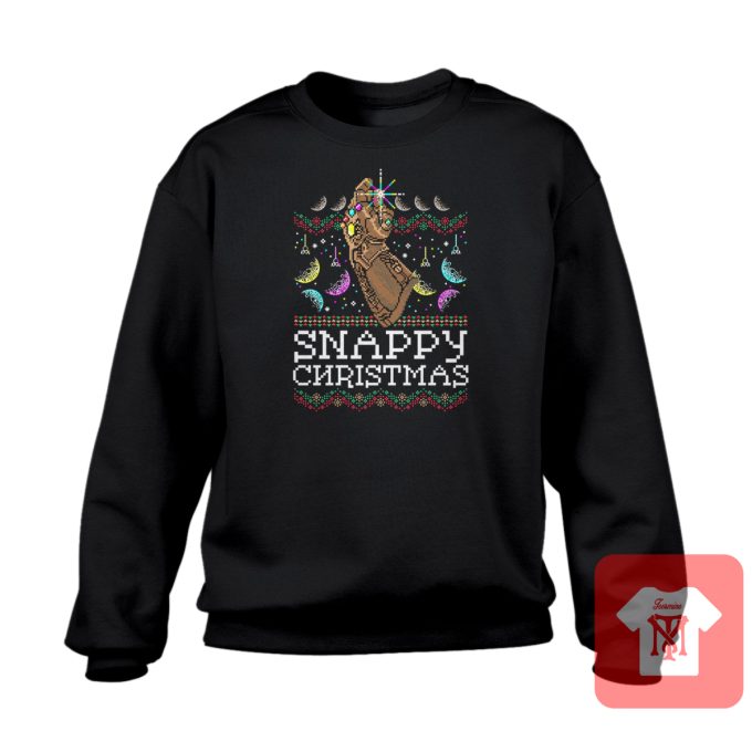Ugly Thanos Snappy Christmas Sweatshirt