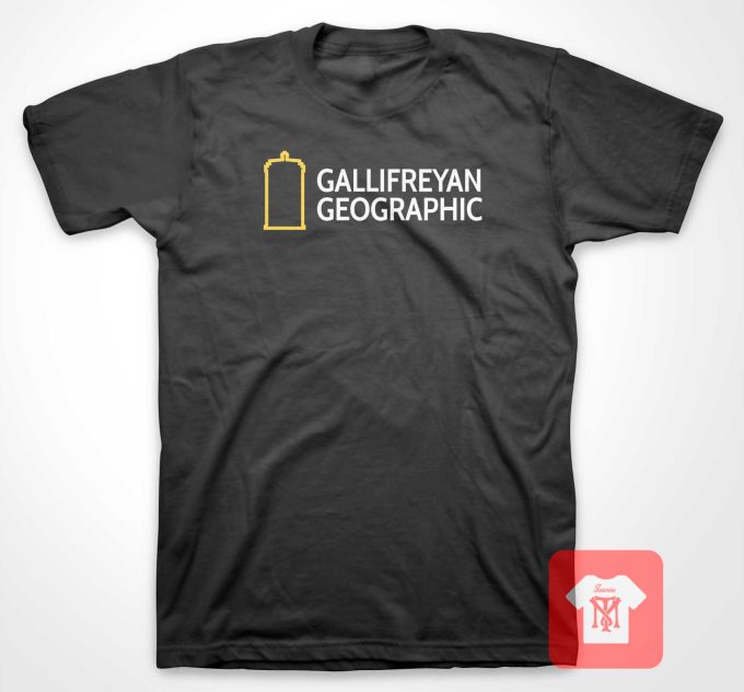 Gallifreyan Geographic T Shirt