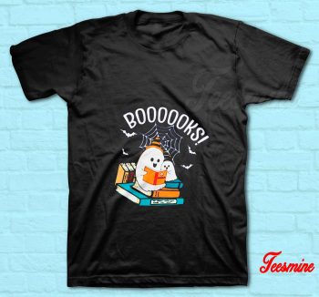 Halloween Ghost Librarian T-Shirt