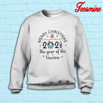 Merry Christmas Vaccine Sweatshirt