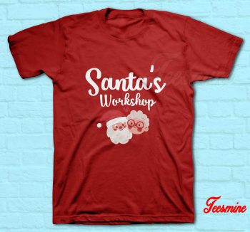 Santas Workshop T-Shirt Red