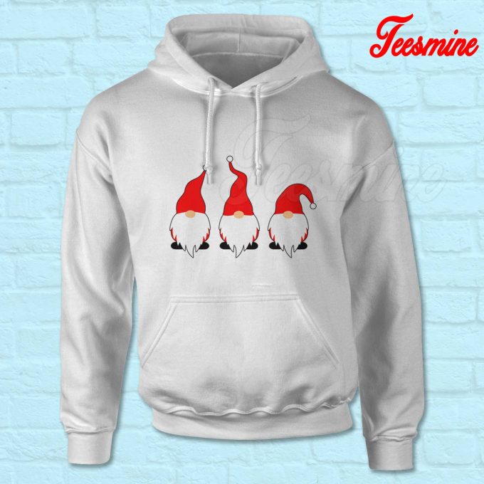 Gnomes Christmas Santa Hoodie