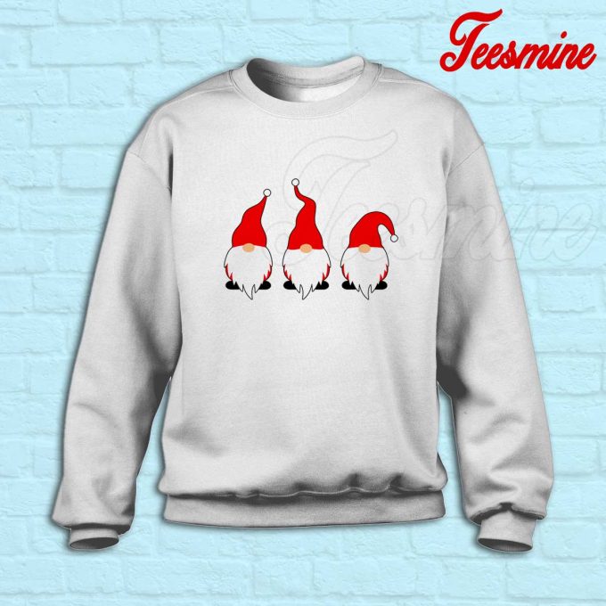 Gnomes Christmas Santa Sweatshirt