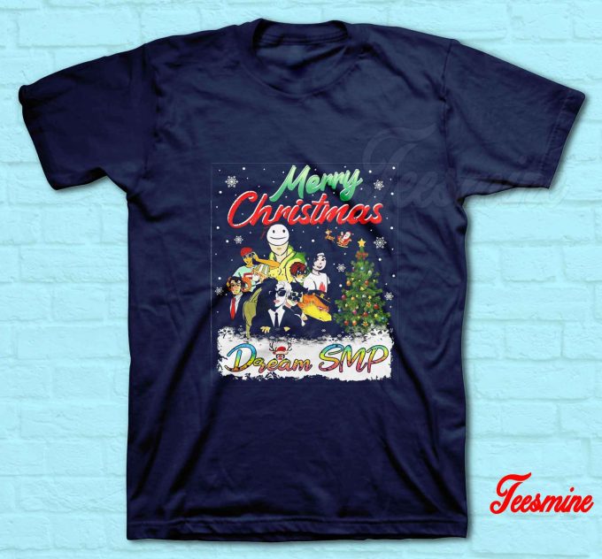 Merry Christmas Dream T-Shirt Navy