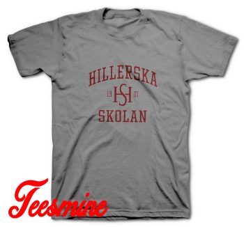Hillerska Skolan Young Royals T-Shirt Grey