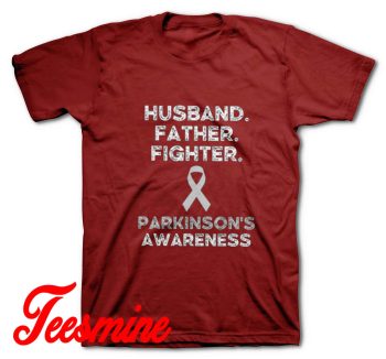 Parkinsons Awareness T-Shirt Maroon