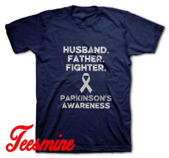 Parkinsons Awareness T-Shirt Navy