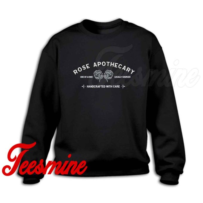 Rose Apothecary Sweatshirt Black