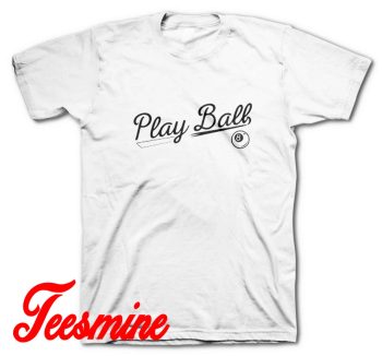 Play Ball T-Shirt White