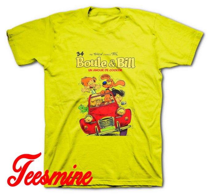 Boule Et Bill T-Shirt Yellow