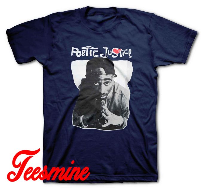 Poetic Justice T-Shirt Color Navy