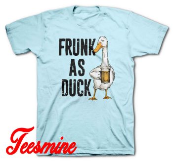 Frunk As Duck T-Shirt Color Light Blue