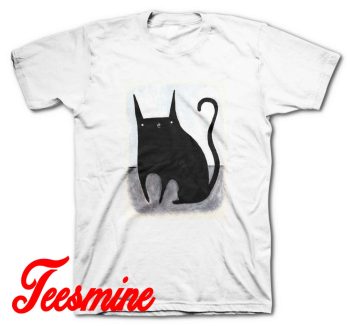 Black Cat Folk T-Shirt