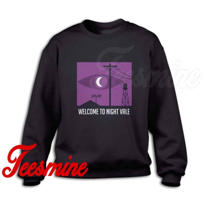 Welcome To Night Vale Sweatshirt Color Black