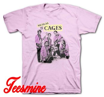 Nicolas And The Cages T-Shirt Color Lilac