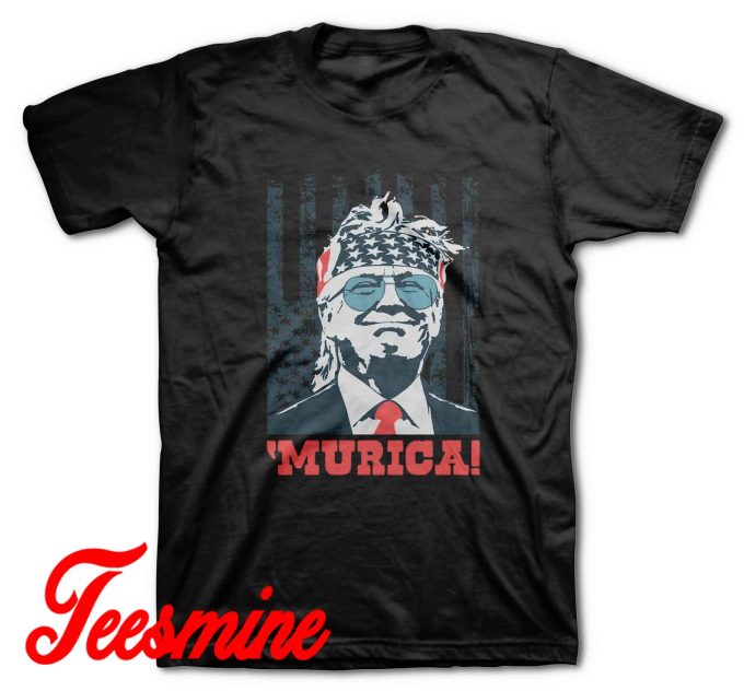 Donald Trump Murica 4th of July T-Shirt