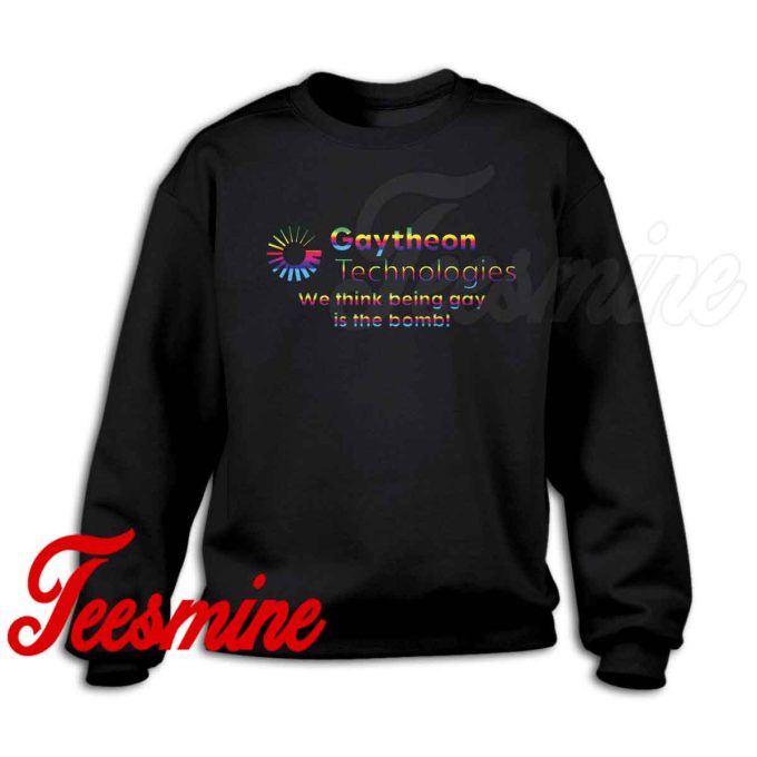 Gaytheon Technologies Sweatshirt Color Black