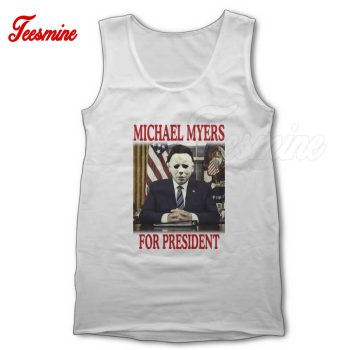 Michael Myers For President Halloween Tank Top